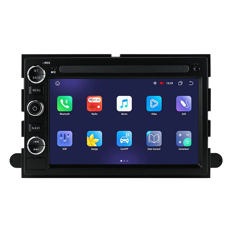 

Carplay Автомагнитола мультимедийный видеоплеер GPS Carplay для Ford F150 F250 F350 Lincoln Taurus Explorer 8Core 1 ГБ 32 ГБ