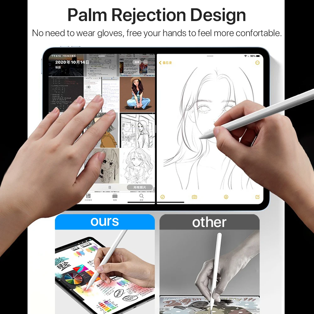 Apple Pencil 2    ź ŸϷ  iPad Air 4 5 Pro 11 12.9 ̴ 6 iPad   ׼