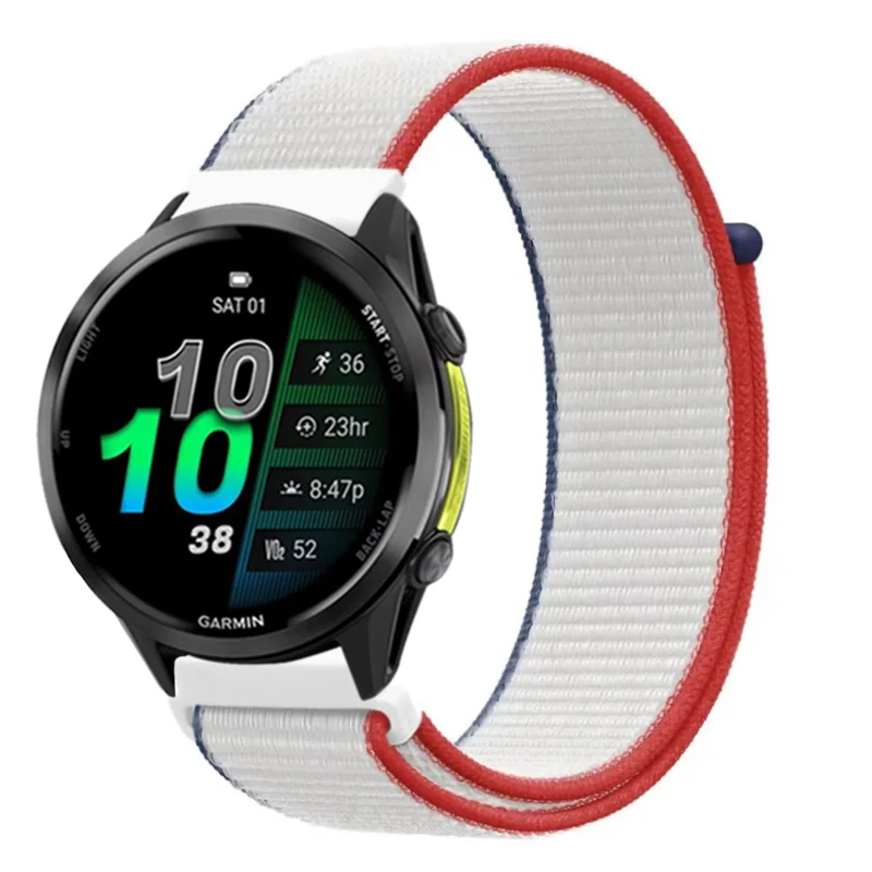 Nylon Loop Strap - 22mm/20mm Flag Style Fashion Band