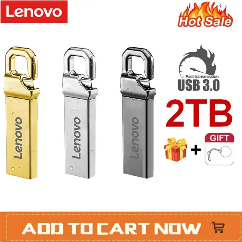 Lenovo Usb 3.0 Flash Drive 2Tb Usb Pendrive 512G 256G 128G Usb 3.0 Memory Stick 1Tb Pen Drive Flash U Disk Per Desktop Pc