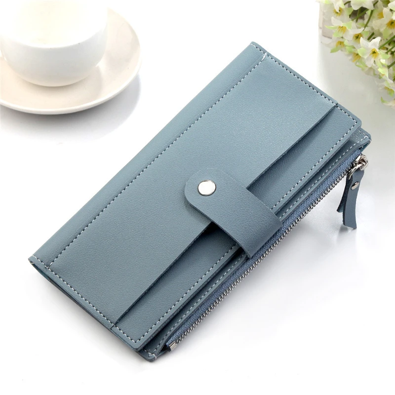 

New Women Pu Leather Wallets Female Long Hasp Purses Large Capacity Money Bag Phone Pocket Multifunction Clutch Coin Card Holder