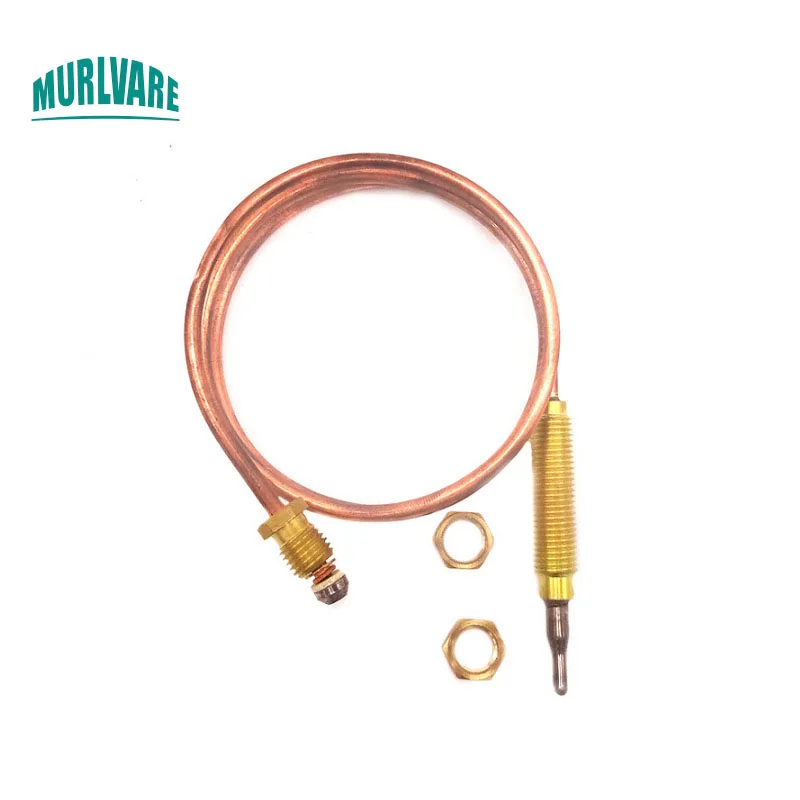 3pcs Outdoor Heater Gas Grill Accessories Flameout Protection Universal Thread 600mm Thermocouple