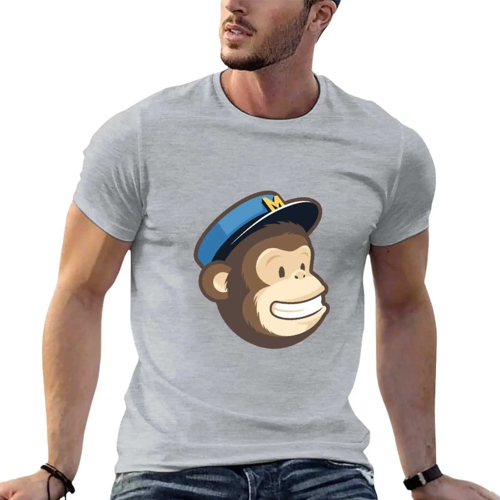 

Mailchimp-freddie футболка kawaii одежда с принтом животных для мальчиков традиционные мужские футболки