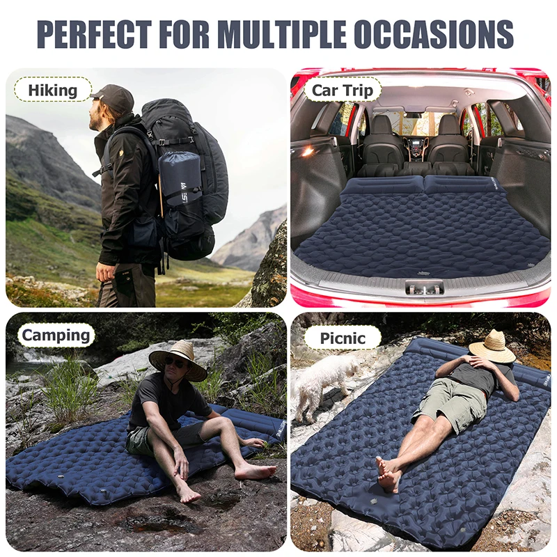 Double Inflatable Camping Mattress Keyword Tags: 6