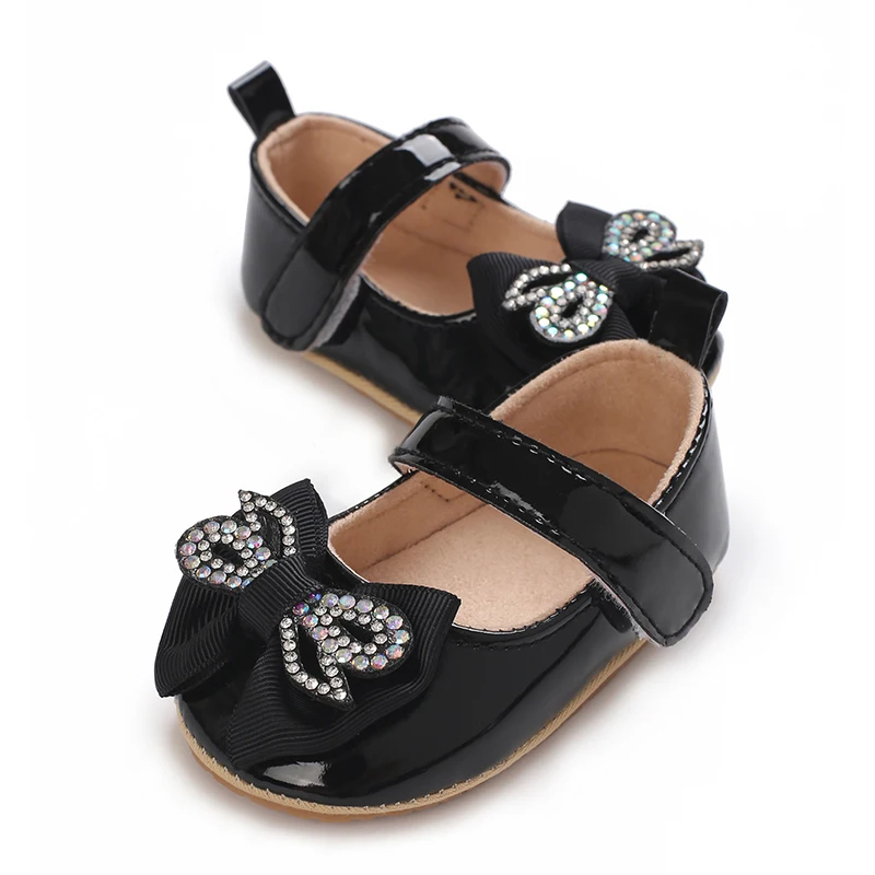 Baby Mädchen Lauflernschuhe 0-18 Monate Frühling Herbst Prinzessin Schuhe PU Weiche Sohle Mode Geschenk – Detail 26