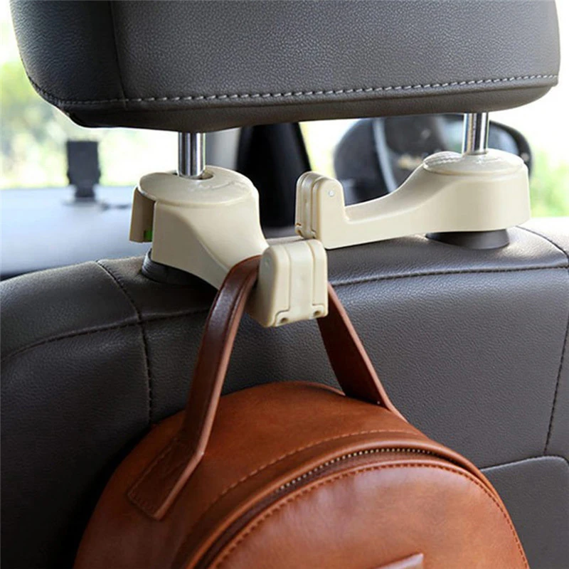 2/4pcs Mercedes-Benz Car Seat Headrest Hook Plastic Back Seat Hanger