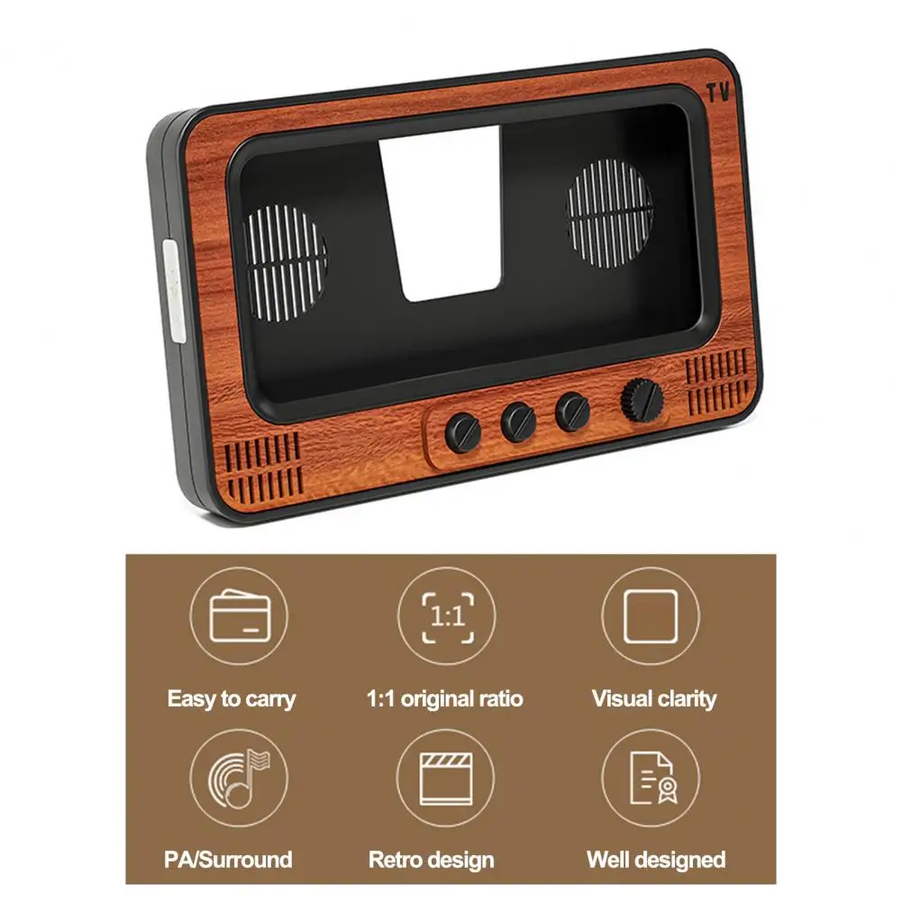 Supporto Per Cellulare Supporto Per Cellulare Supporto Per Telefono Cellulare Vintage In Stile Tv Supporto Da Tavolo Retrò Realistico Per Universale