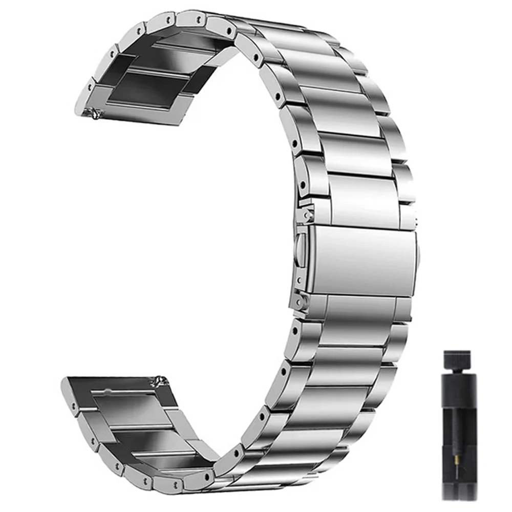 Premium 22mm Titanium Watch Strap - Versatile Design