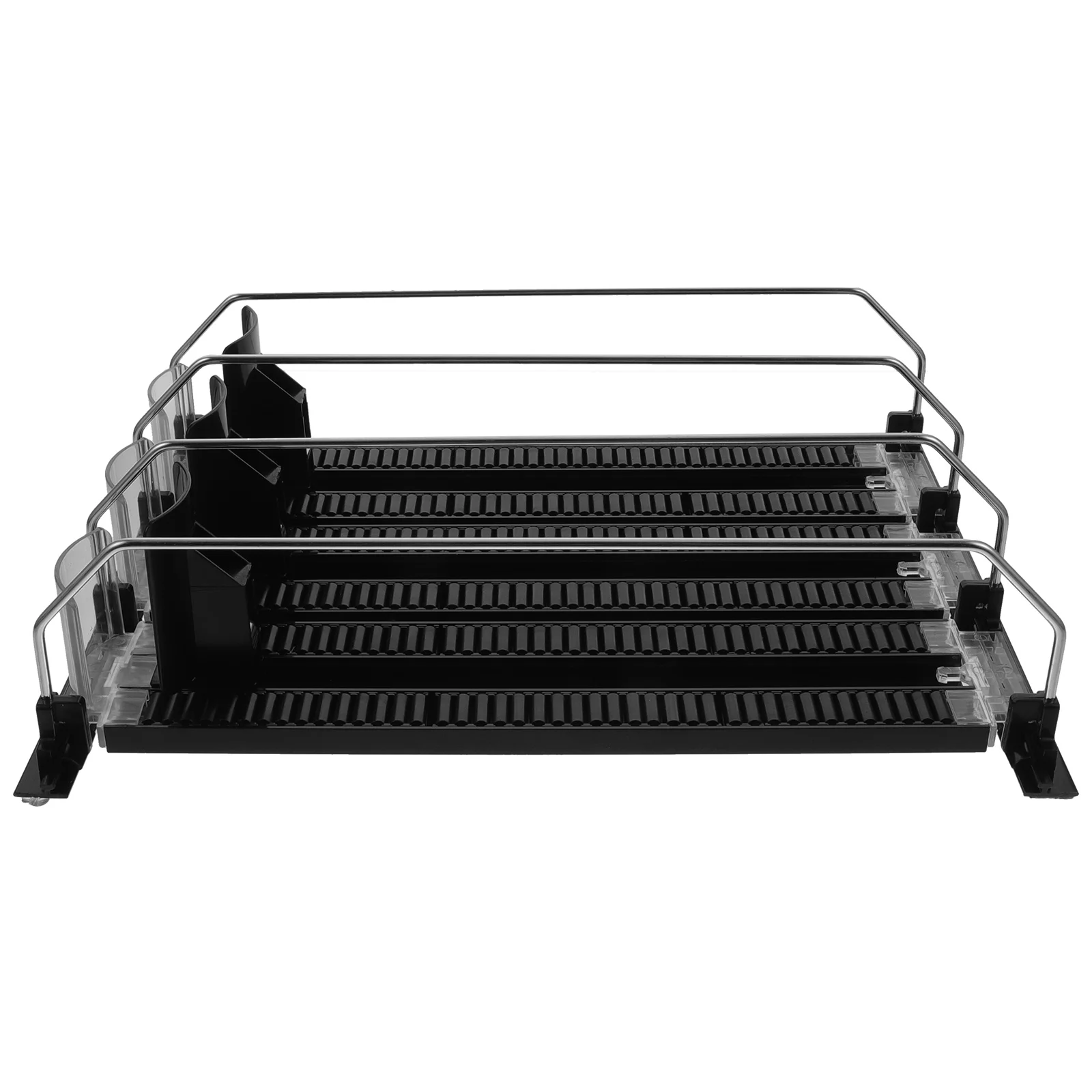 Dispenser Per Bevande Dispenser Can Pusher Bottle Soda Fridge Beverage Rack Supporto Per Acqua Glide Push Self Display Storage Shelf