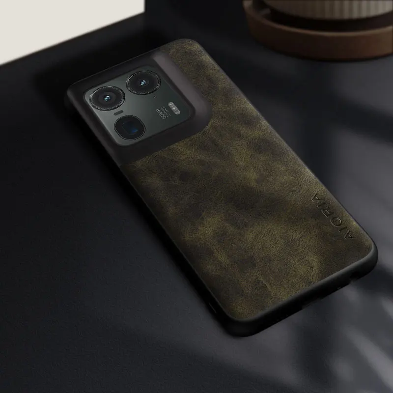Stylish Premium PU Leather Durable Phone Case Cover