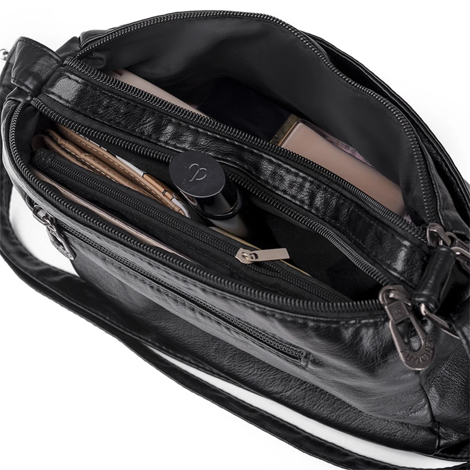 Soft Leather Women Bags Trends Shoulder Bag Luxury Designer Handbag Purses for Female Classic Crossbody Sac crossbody bag women shoulder bag