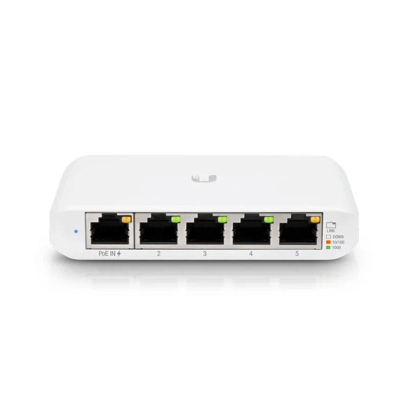 

UBNT UniFi USW-Flex-Mini Gigabit 5-port managed switch Type-C power supply supports POE input