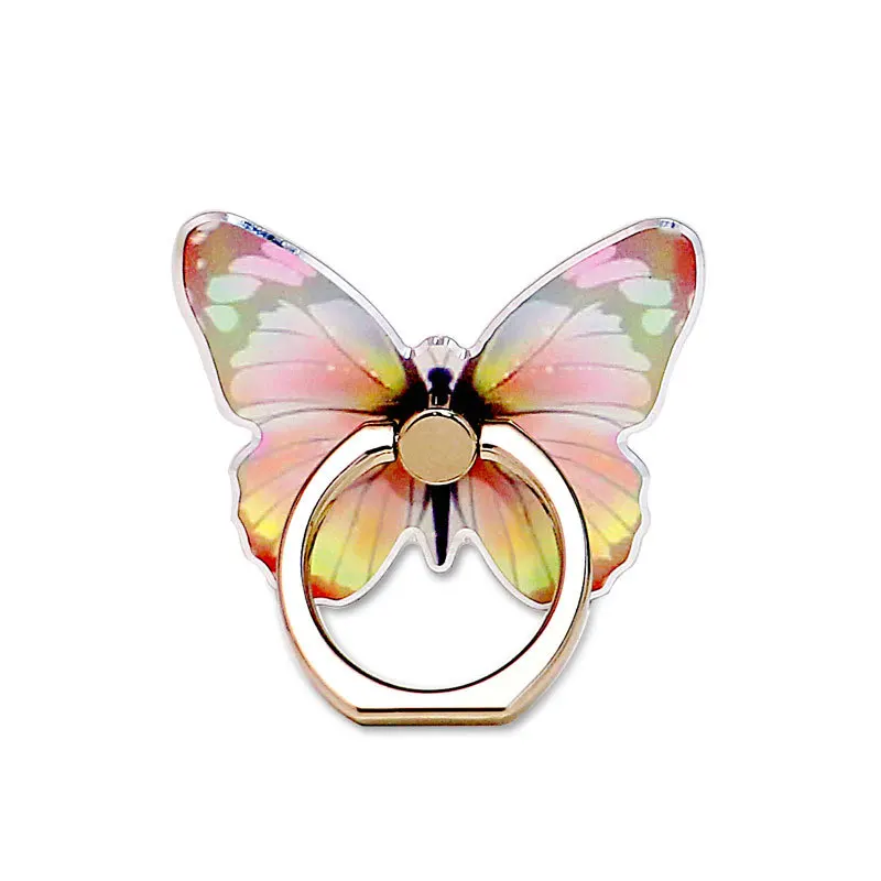 Luxury Universal Beautiful Butterfly Mobile Phone Handle Holder Suitable Mobile Phone Ring Holder Mobile Phone Holder Socket