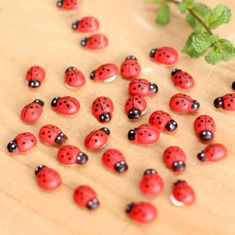 Ornament crafts miniature figurines resin ornaments miniature ornament resin crafts resin succulent crafts 100PCS cute resin crafts decorations miniature fairy gnome terrarium Christmas Xmas party garden gift