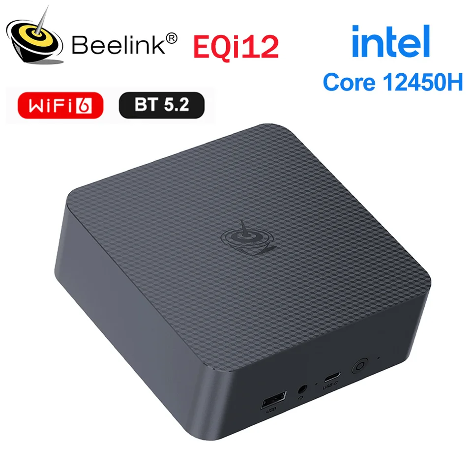 Beelink EQi12 Intel Core i3/i5/Processors 1220P 12450H