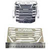 Metal Paste Model Intake Hood Stickers for 1/14 Tamiya Truck Tractor Scania 56368 770s DIY RC Cars Upgrade Decoration Parts 1