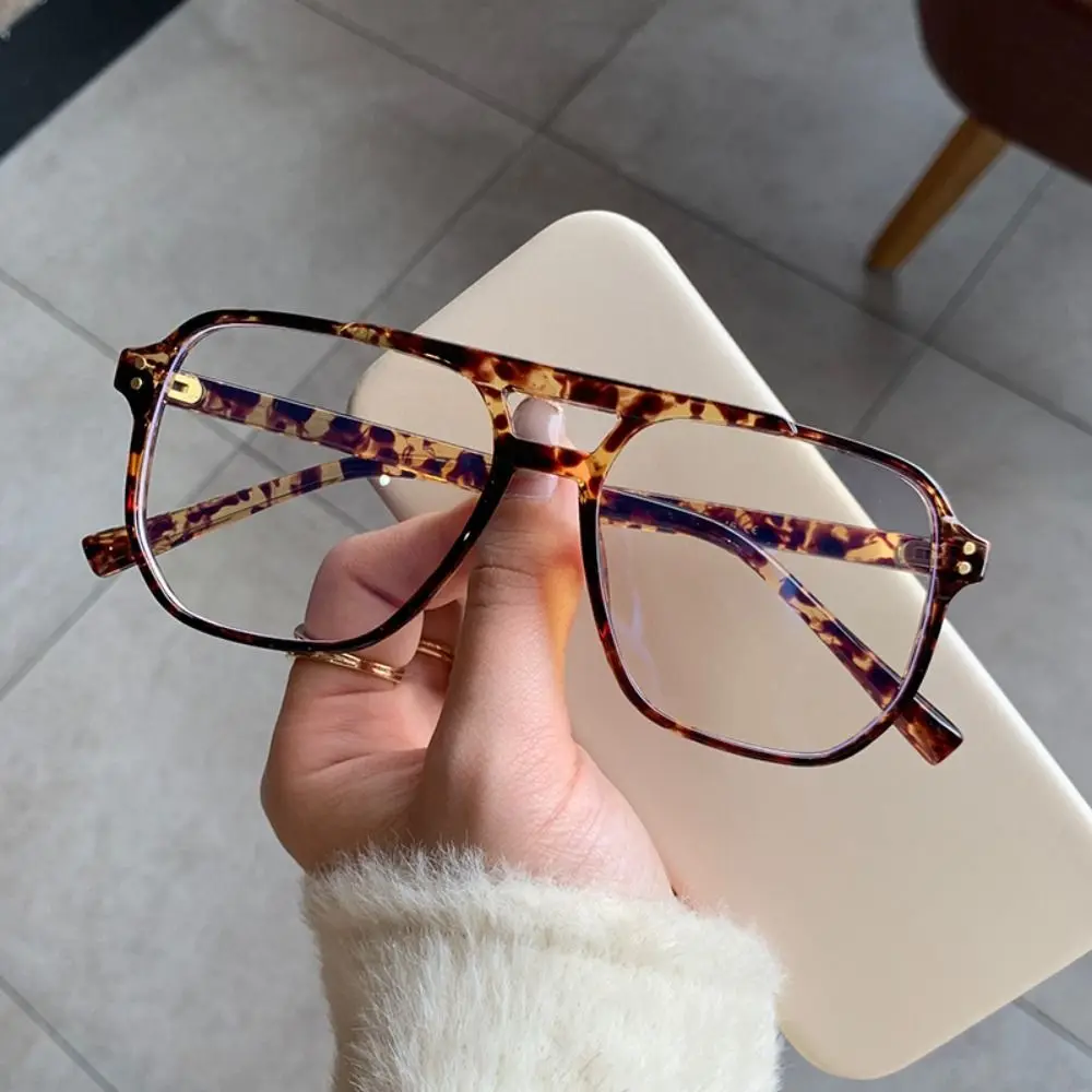New Retro Anti Blue Light Glasses Women Men Fashion Computer Glasses Optical Spectacle Frame Relief Eye Strain Square Eyeglasses