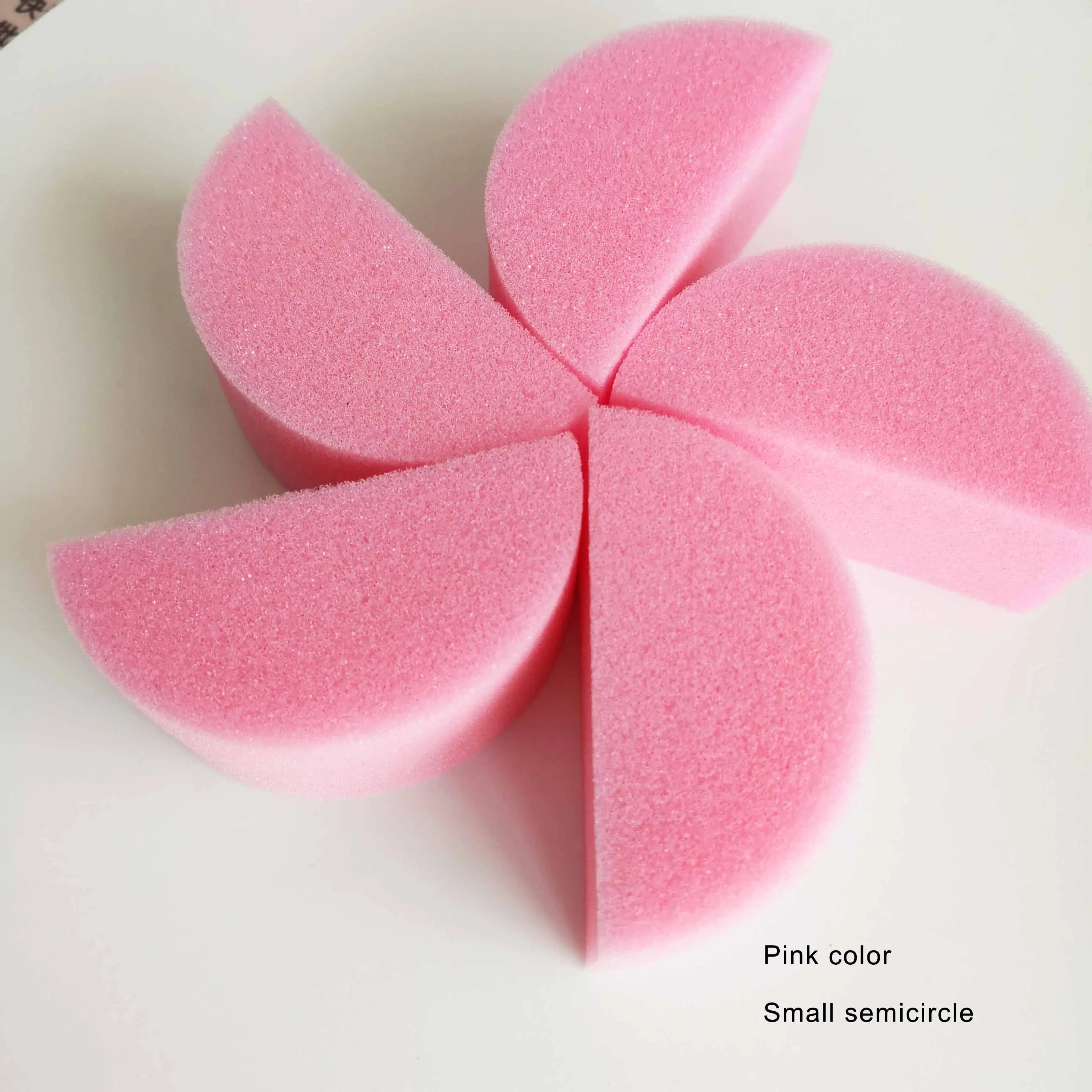 5pcs Body Art Face Painting Water droplets Semicircle Circular Facial Graffiti Halloween Makeup Sponge 5