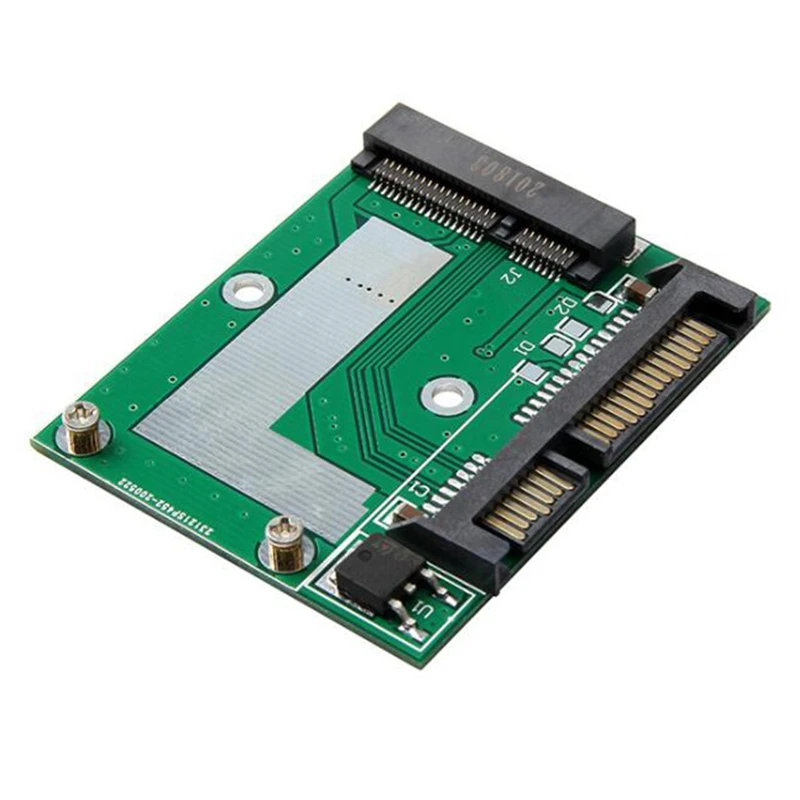

Адаптер MSATA SSD на 3,5-дюймовый SATA 6.0Gps, плата модуля преобразователя, мини Pcie Ssd адаптер, карта преобразователя, 2 шт.