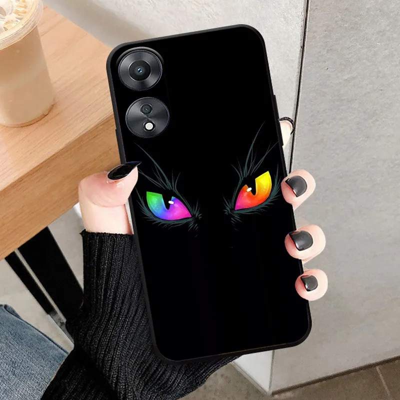 Sleek Black Soft Silicone TPU Protective Phone Case - Shockproof Bumper Cover