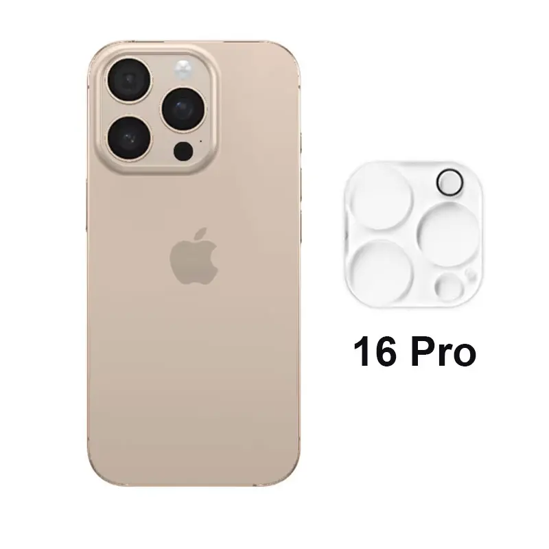 Premium 4-Pack Tempered Glass Camera Lens Protector