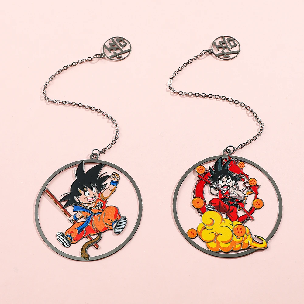 Metal Bookmark Bookmarks Stationery Supplies Dragon Ball metal Bookmarks-Collectibles for anime enthusiasts reading markers for book lovers birthday and Christmas gift