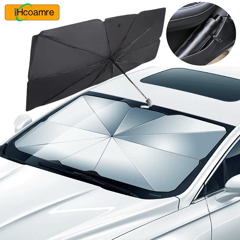 2023 New Car Sunshade Umbrella Car Sun Shade Protector Parasol Summer