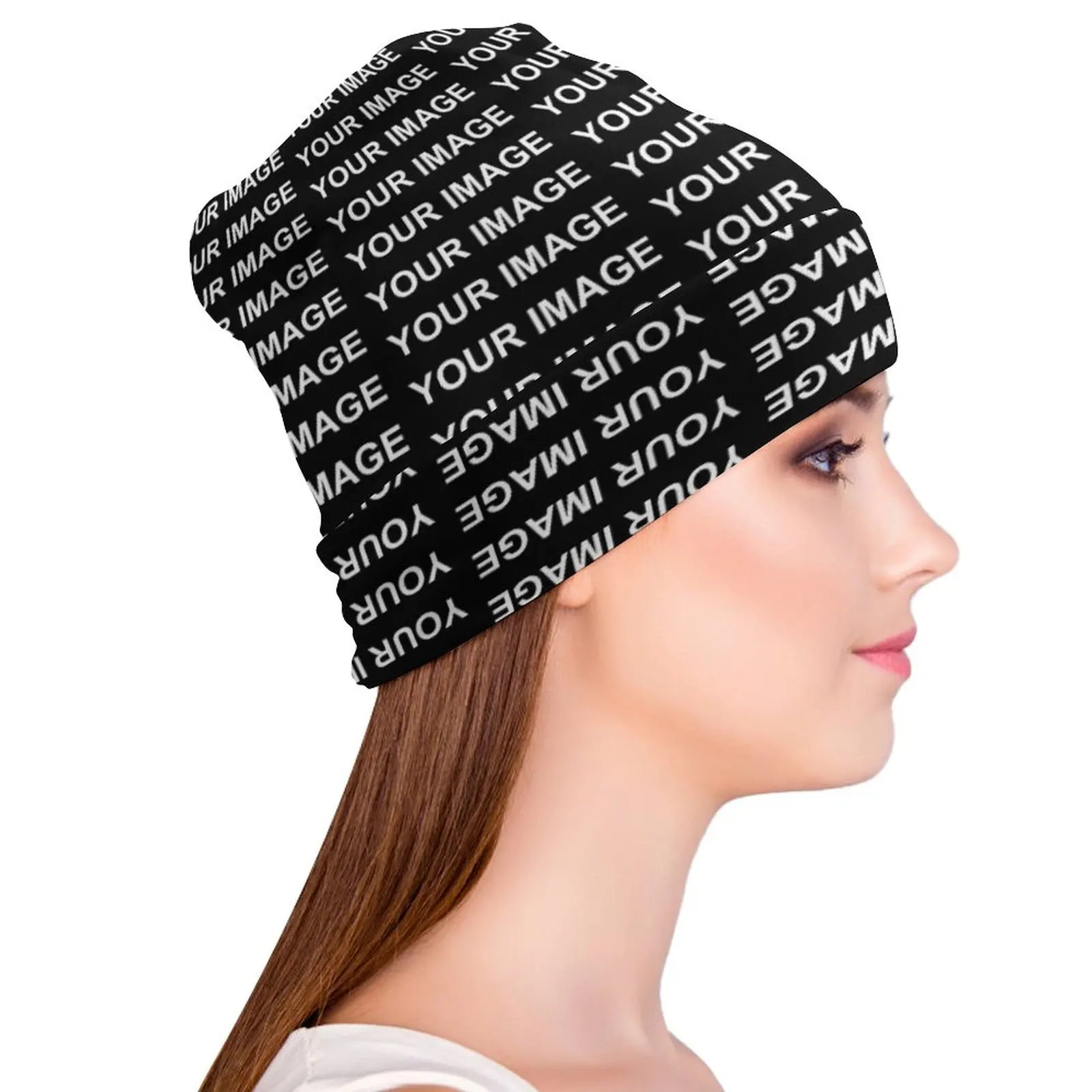 Your Image Customized Beanie Hats Custom Made Design Knitting Hat Kpop Elastic Men Women Caps Spring Design Hip Hop Bonnet Hats 6