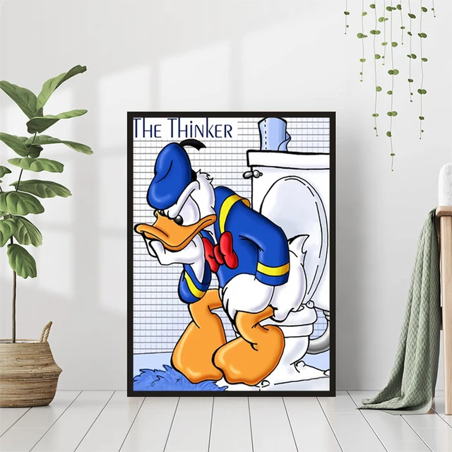 Disney nouveautés point de croix Donald canard broderie 11CT photo imprimée dessin animé Art bricolage passe-temps décoration de chambre d'enfants 3