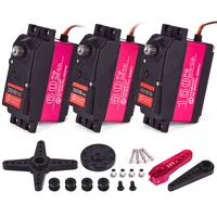 Servo RC 1/5 Servo Waterproof High Torque Servo 60Kg 80Kg 150Kg 8.4V Metal Gear Digital Servo For Redcat HPI Baja 5B SS