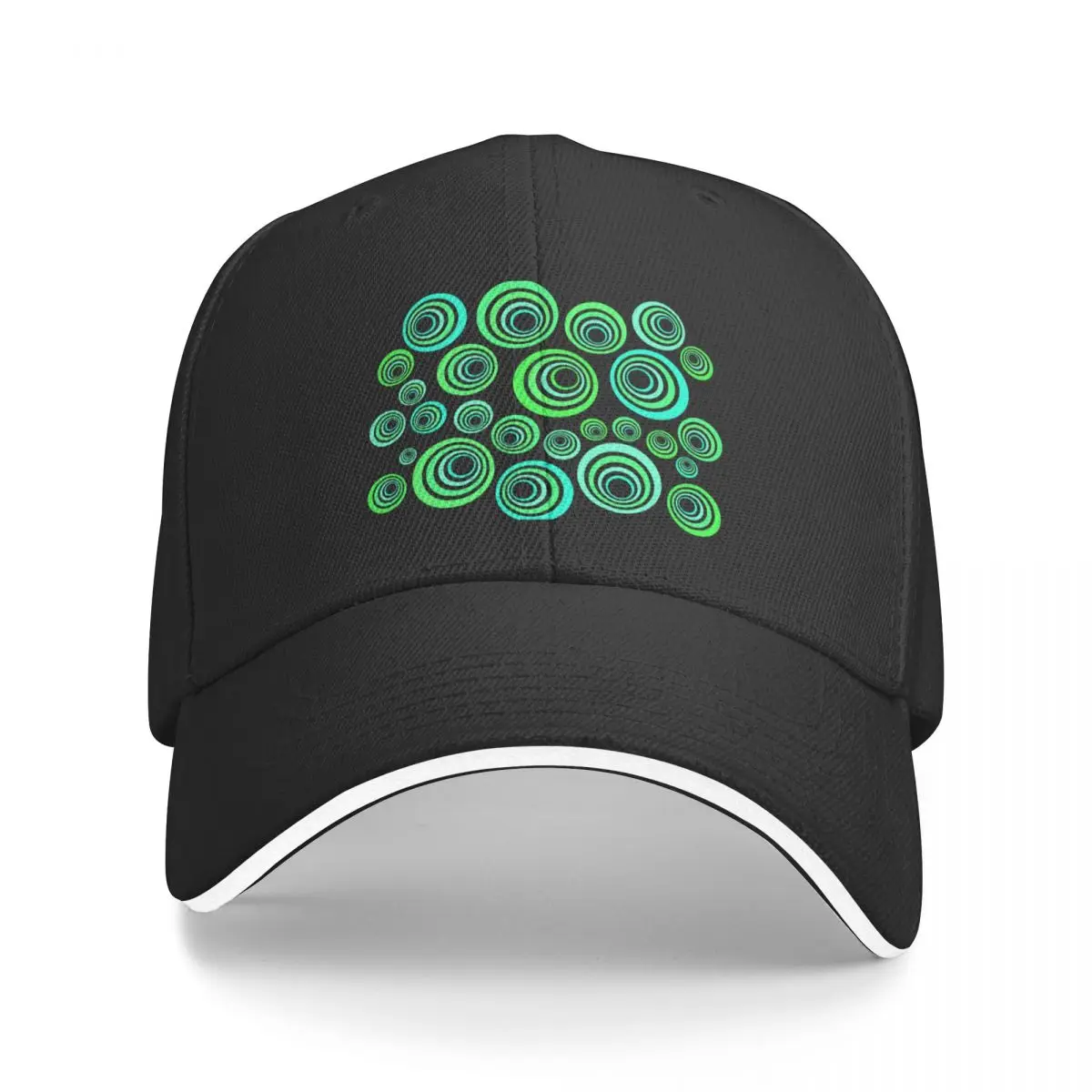 

Neon blue and green Bucket Hat Baseball Cap Ball cap winter hats for men Women's