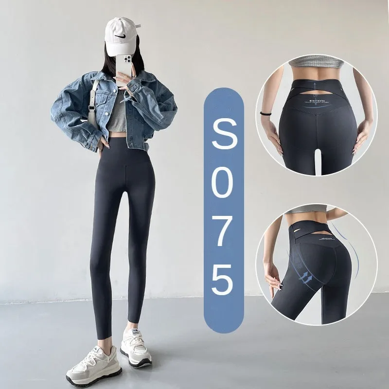 MissWiss Shark Pants Women's Outer Wear 2023 New Autumn and