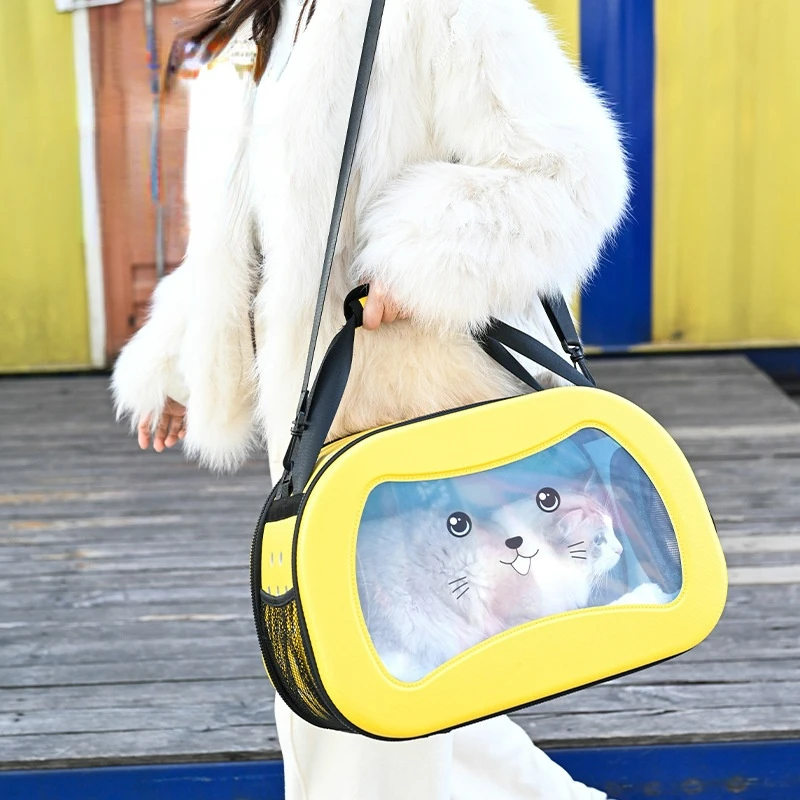 

Cat Space Capsule Transparent Cats Bag Breathable Pet Carrier Small Dog Backpack Travel Cage Handbag for Kitten Pet Accessories