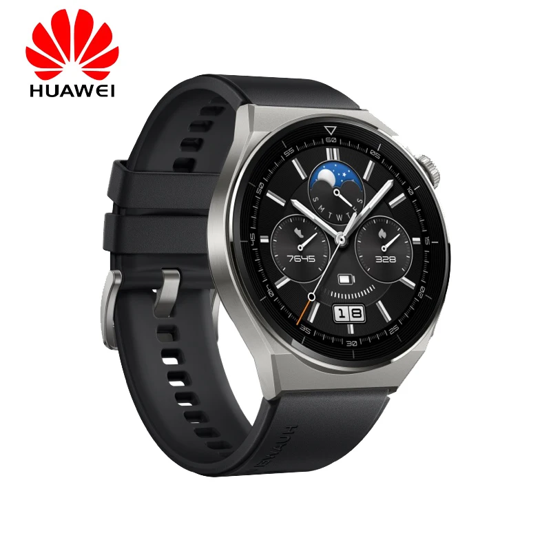 Smartwatch HUAWEI Watch GT 3 PRO,1.43 ġ,  ȭ, ɸ ƼŸ ٵ  ̾ ð ̾ 46mm, ȭ ġ GT 3  Ʈġ