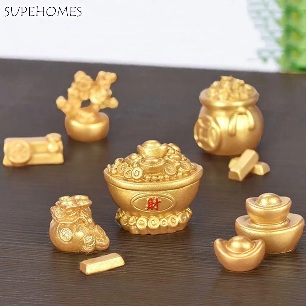 

Decoration Crafts DIY Ornaments Desktop Decor Micro Landscape Small Ornament Fortune Trinkets Figurine Auspicious Ornaments