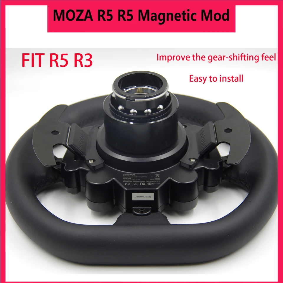 SIMPUSH MOZA R5/R3レーシングゲームステアリングホイール MOD SIMPUSH MOZA R5/R3レーシングゲームステアリングホイール MOD