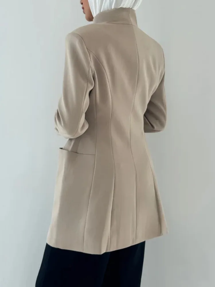 2 Pocket Collarless Blazer (1).jpg