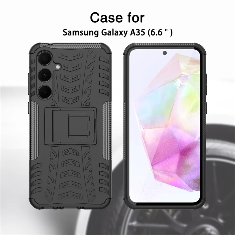 Per Samsung Galaxy A35 5G Custodia Per Samsung Galaxy A35 A25 A55 Cover Funda Coque Bumper Heavy Armor Custodia Per Telefono Per Samsung A35 5G
