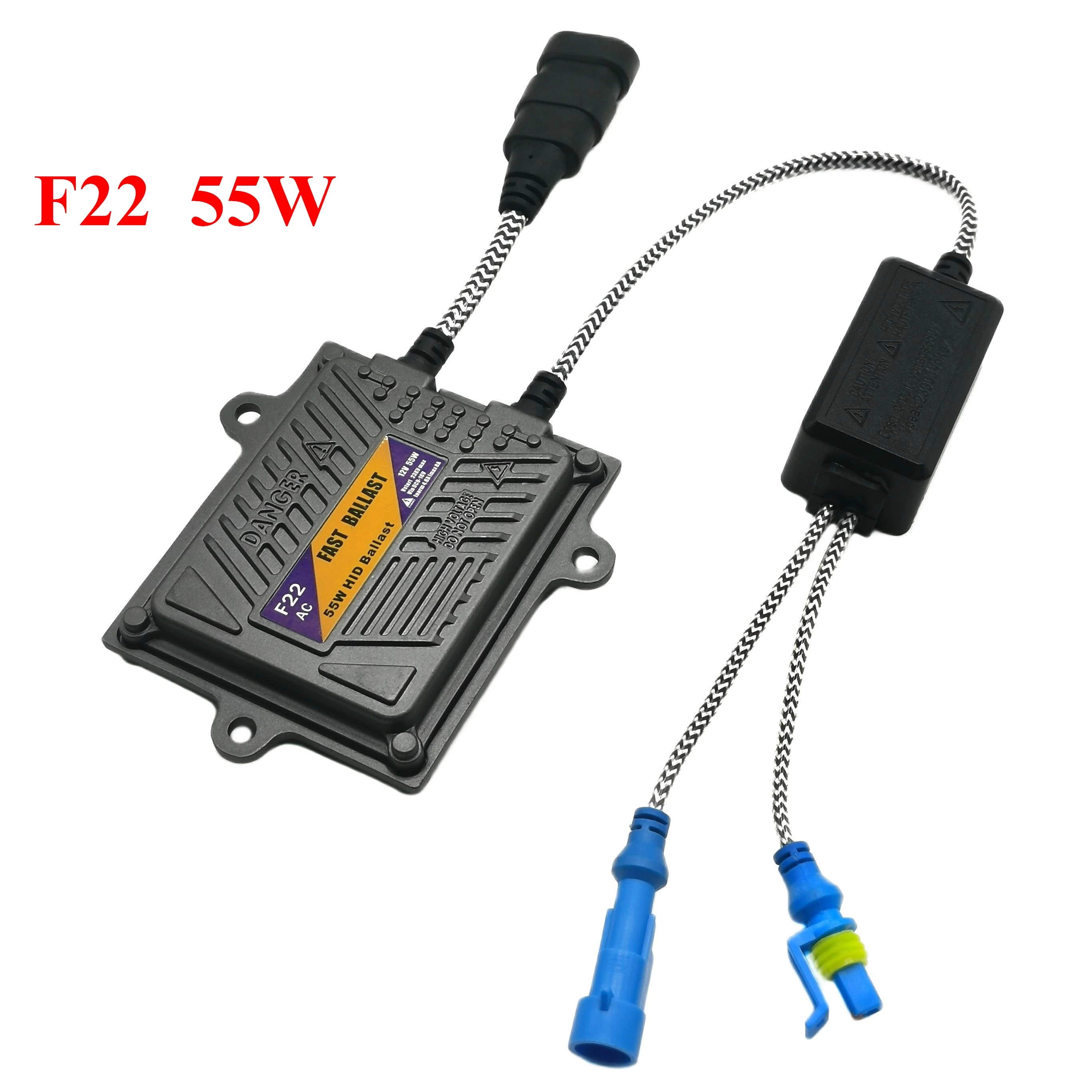 

2PCS Premium F5 55W AC Xenon Ballasts Fast start Xenon Reactors 5000LM For H1 H3 H7 H8 H9 H11 HB3 HB4 12v Cars HID Headlights