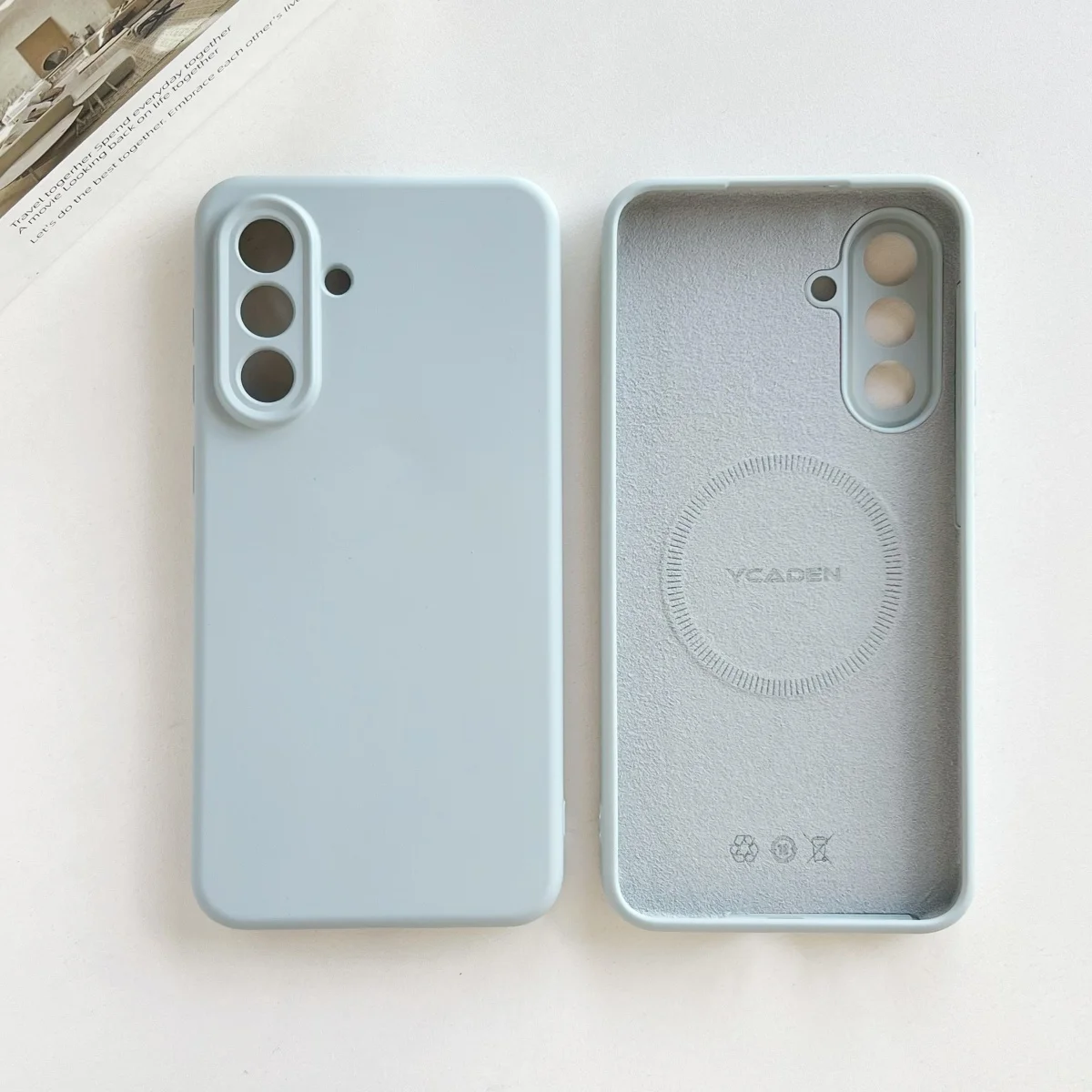 Premium Liquid Silicone Magnetic Wireless Charging Case - Magsafe Compatible