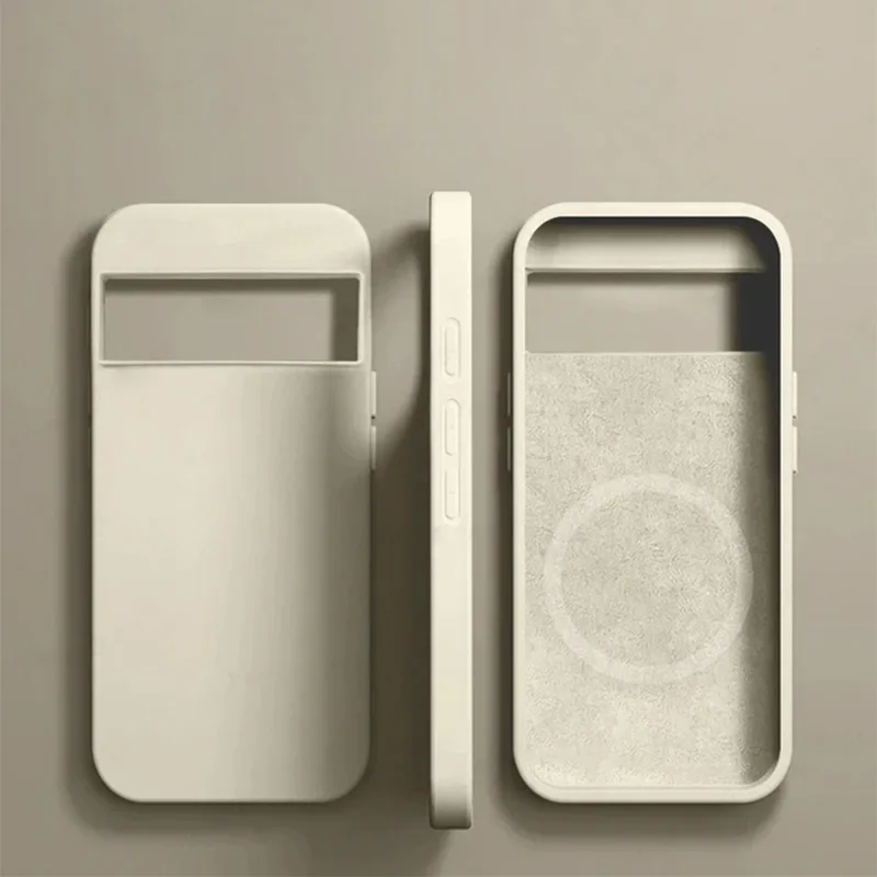 MagSafe Liquid Silicone Shockproof Phone Case with Magnetic Charging Capability