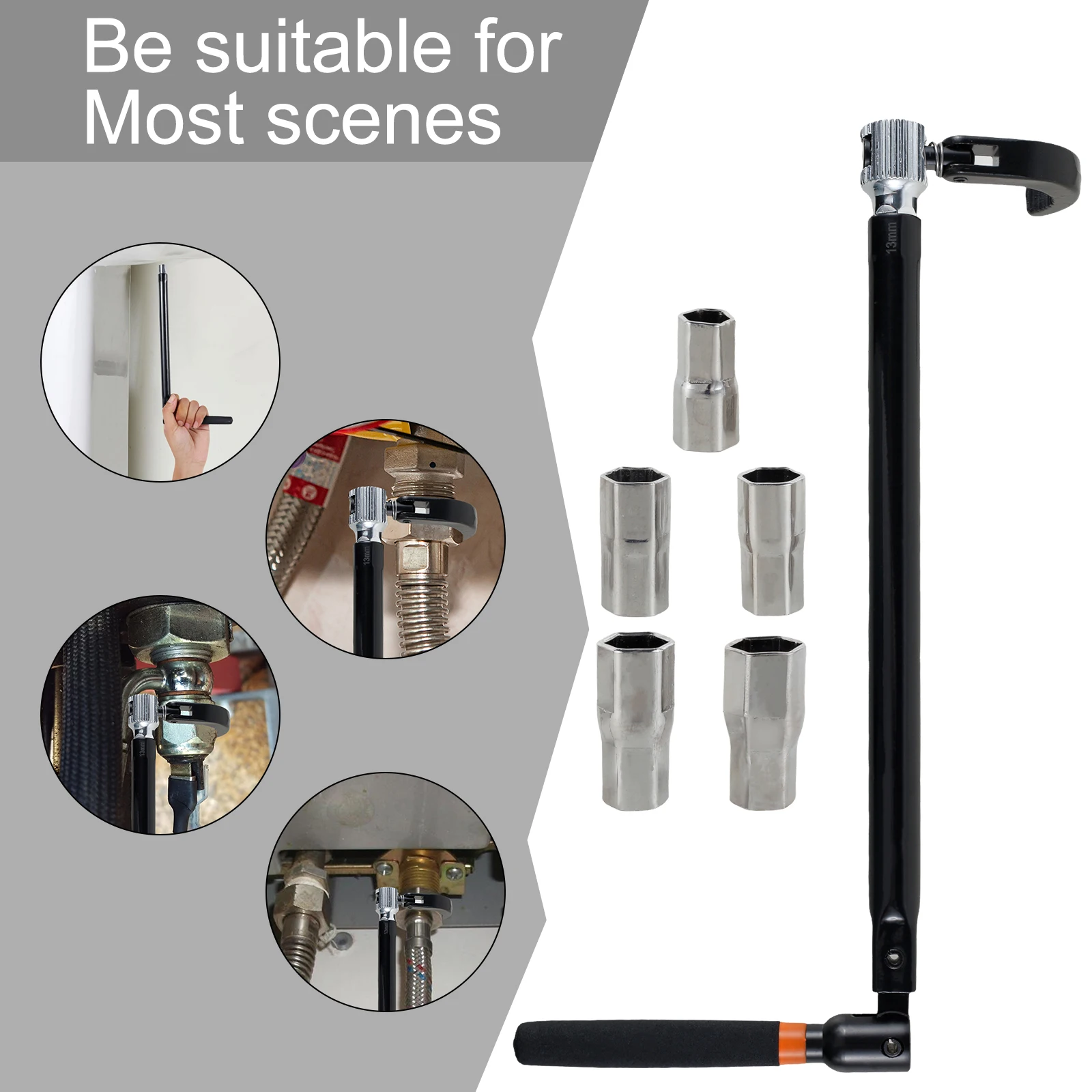 Clé D'évier De 12 Pouces, Clé Multifonction, Clé De Robinet, Clé D