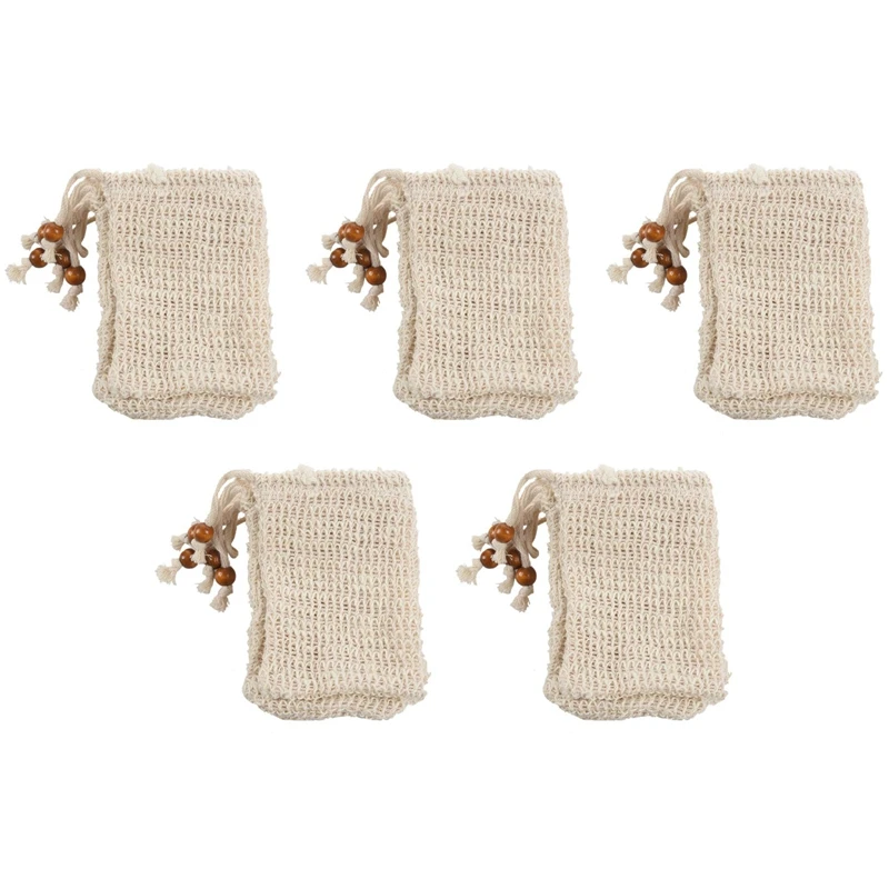 25 Pack Exfoliating Soap Bag Natural Soap Saver