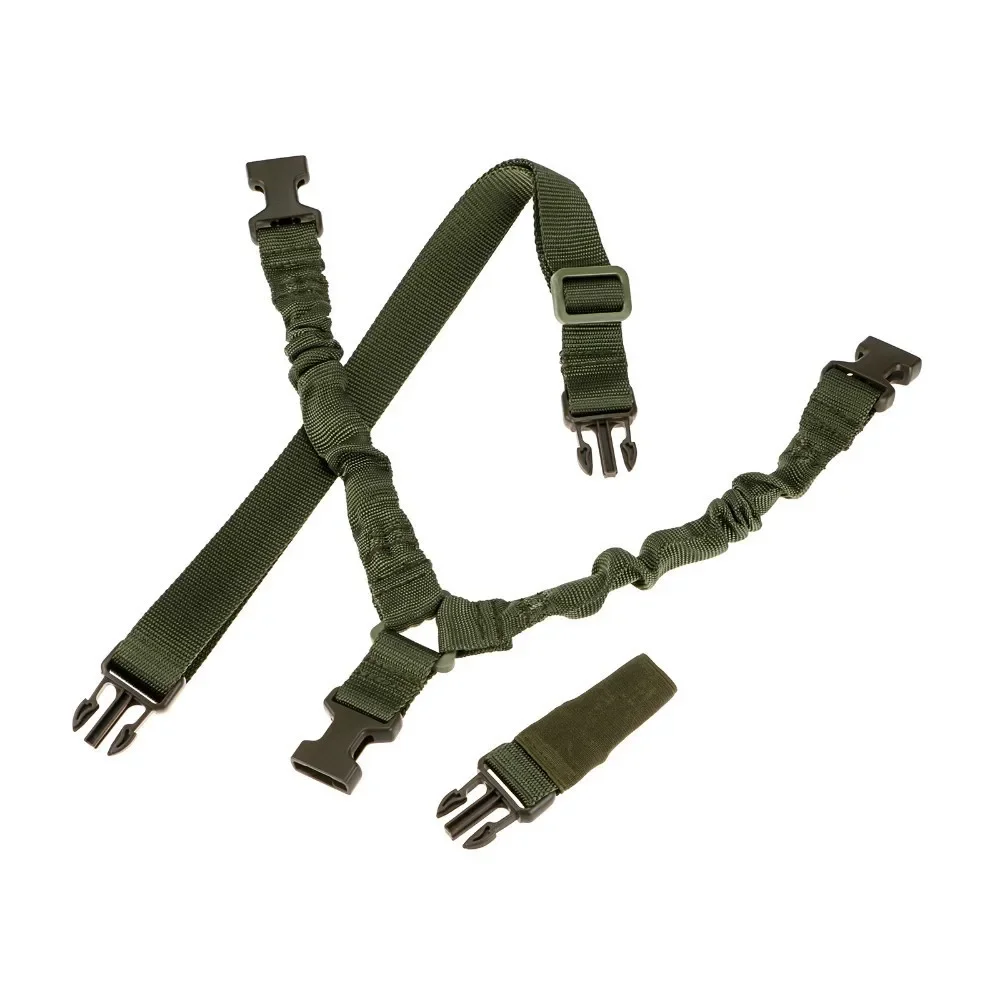 

Airsoft Tactical Gun Sling Belt Single Point Army Belts Military Equipment Mount Bungee Rifle Sling Kit Acessorios Militar Belts