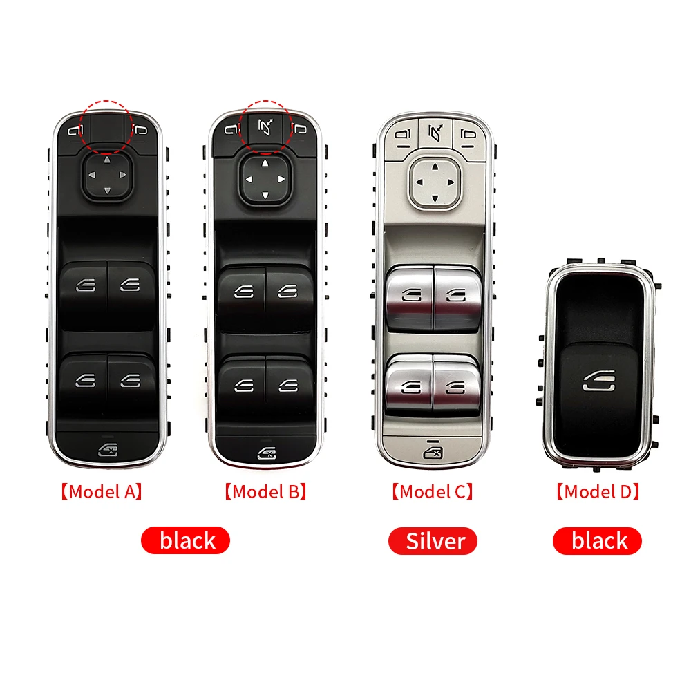 자동차 전기 마스터 윈도우 스위치, 메르세데스 W167 W247 W118 W177, 벤츠 A B CLA GLE GLS 클래스 A180 B200 CLA260 GLE350
