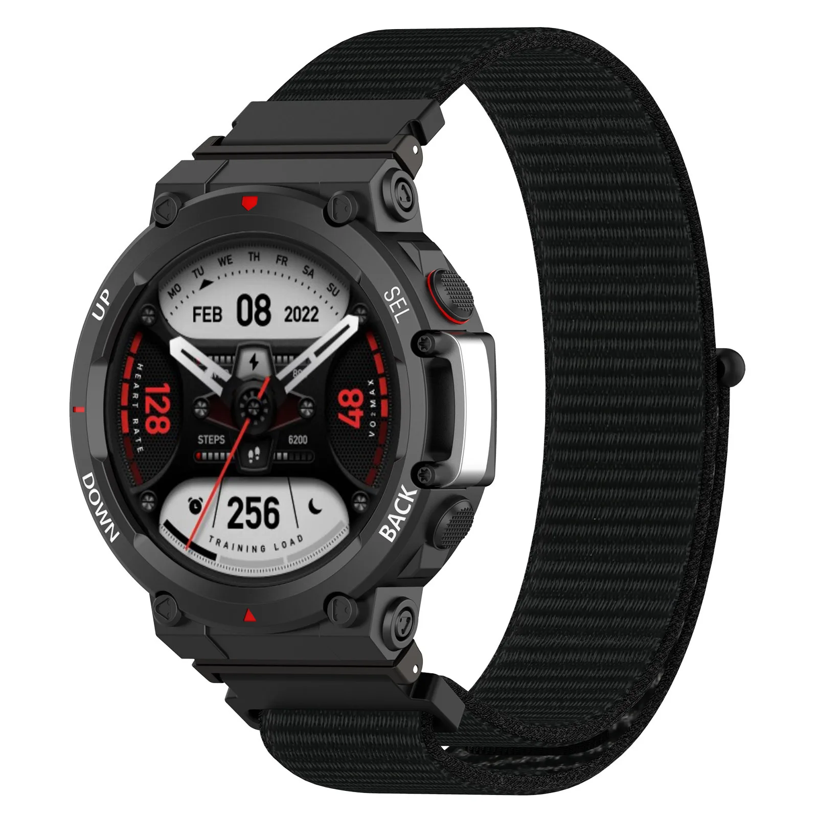 Amazfit 나일론 루프 시계 밴드, Huami T-rex 2 프로 스트랩, Huami Amazfit T-rex 스포츠 벨트, 스마트 워치 팔찌 액세서리