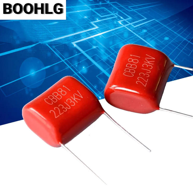Condensatore 10uf E-First 20PCS CBB81 223J 2000V 0.022UF 22NF P20 Metallized Film Capacitor Pitch=20mm Condensatore Cbb81 1000v - Foto 6
