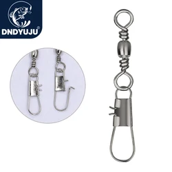 Carbon Steel Fishing Swivel and Lure Connector Set (20-100 pcs) - 20PCS (Size 10)