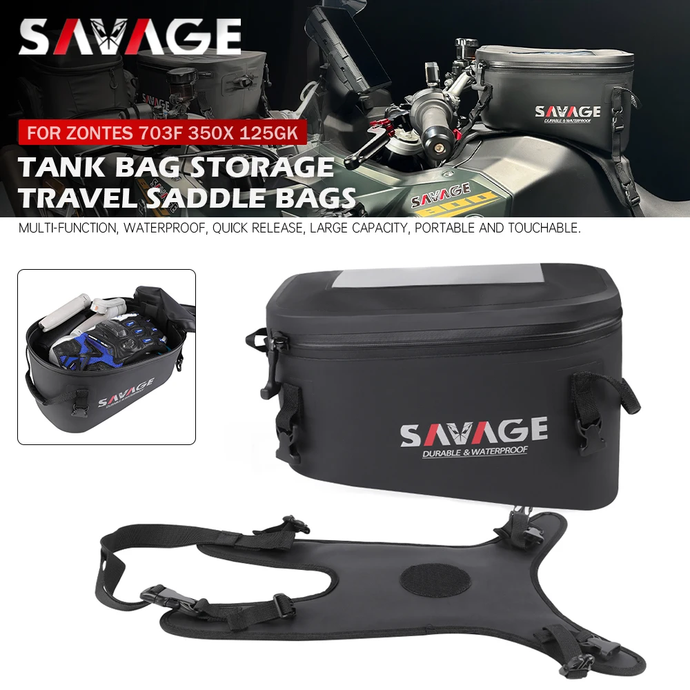 For ZONTES 703F 703 F 350X 350GK 125GK 125C Motorcycle Tank Bag