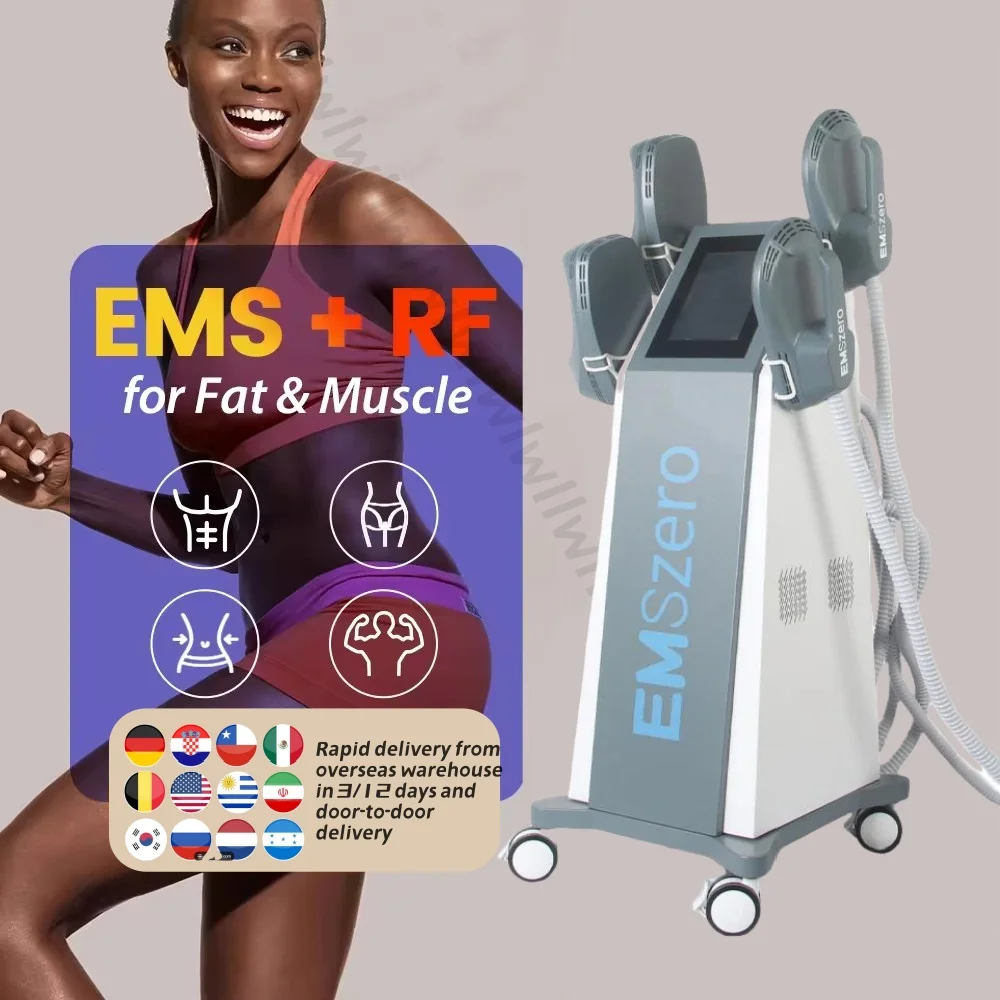 

EMS Body Slimming Machine Neo RF Building Muscle Stimulator Hiemt Buttock Lifting Emszero Sculpt Fat Removal Equipment CE